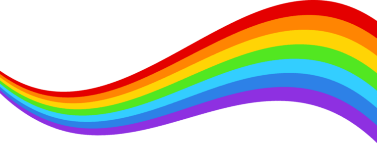Colourful design ribbon